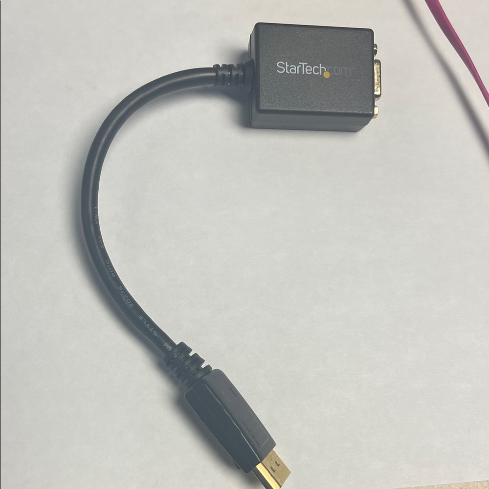 StarTech Black HDMI to VGA Adapter